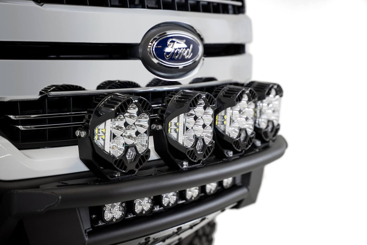 ADD PRO Bolt-On Add-On Light Hoop (L1857021701NA) — installed view