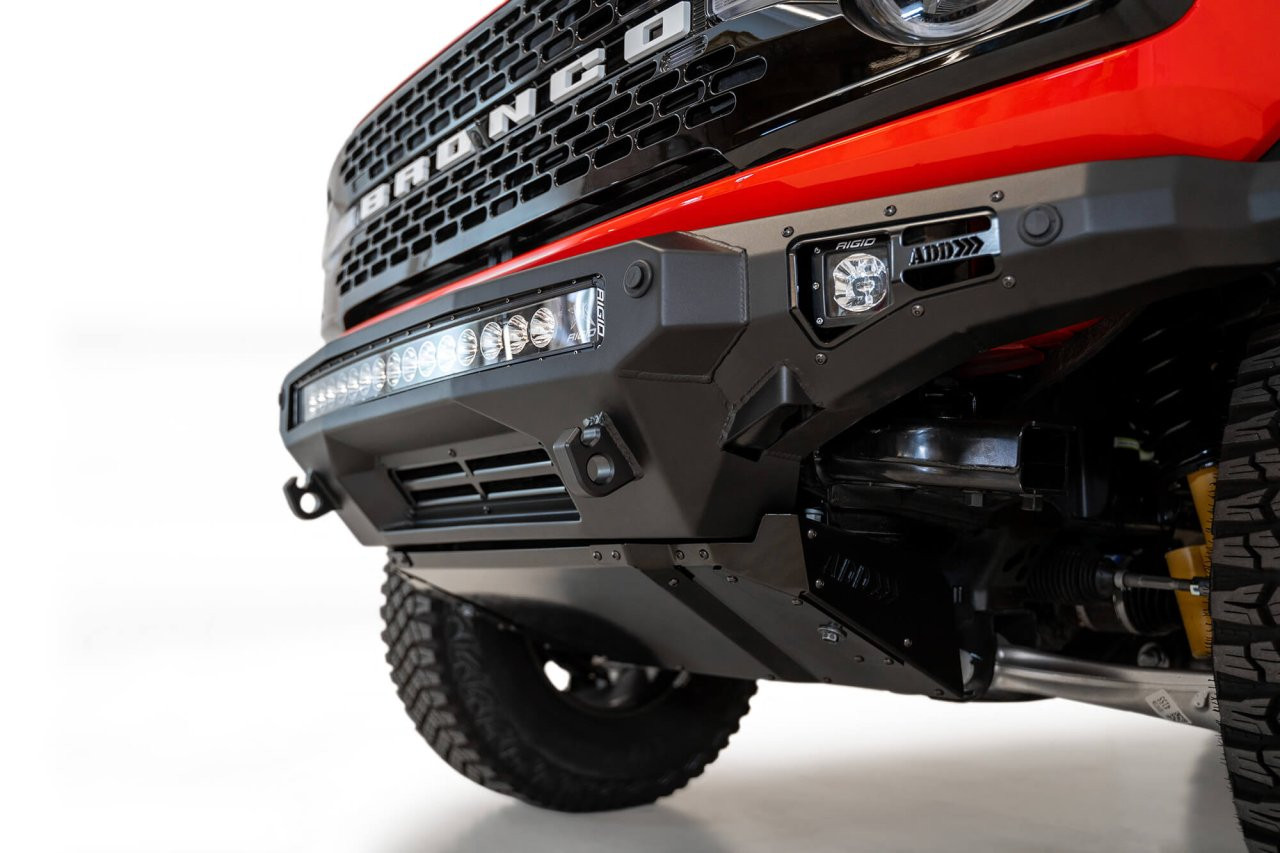 Stealth Fighter Skid Plate (AC23007NA03) — installed view