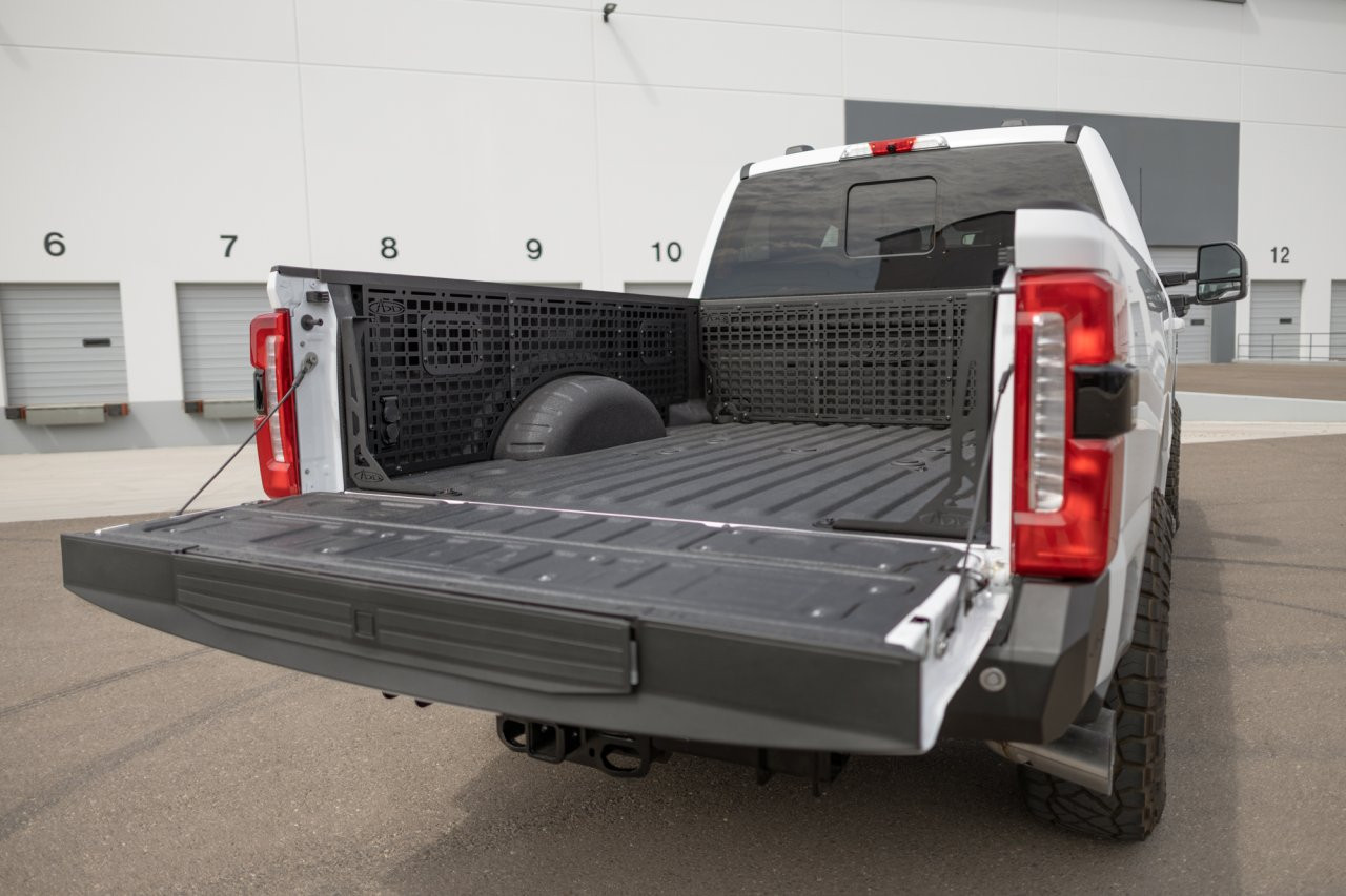 Bed Side Molle Panels (AC8103201NA) — installed view
