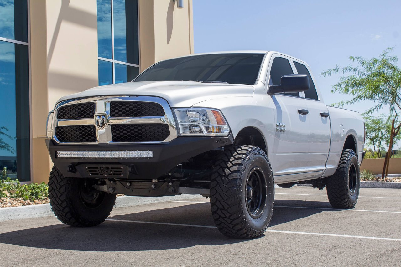 Stealth Fighter Front Bumper (F501192770103) — installed view