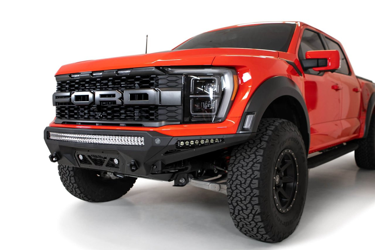 Stealth Fighter Front Bumper (F210151140103) — installed view