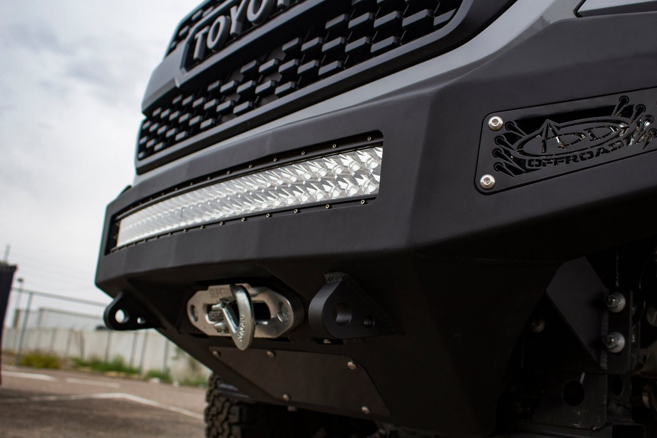 HoneyBadger Front Bumper (F687382730103) — installed view