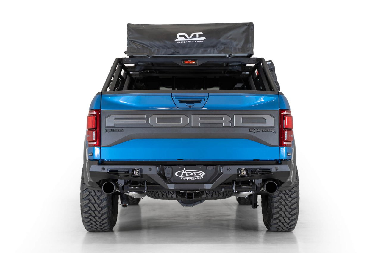 Bomber Rear Bumper (R110011370103) — installed view