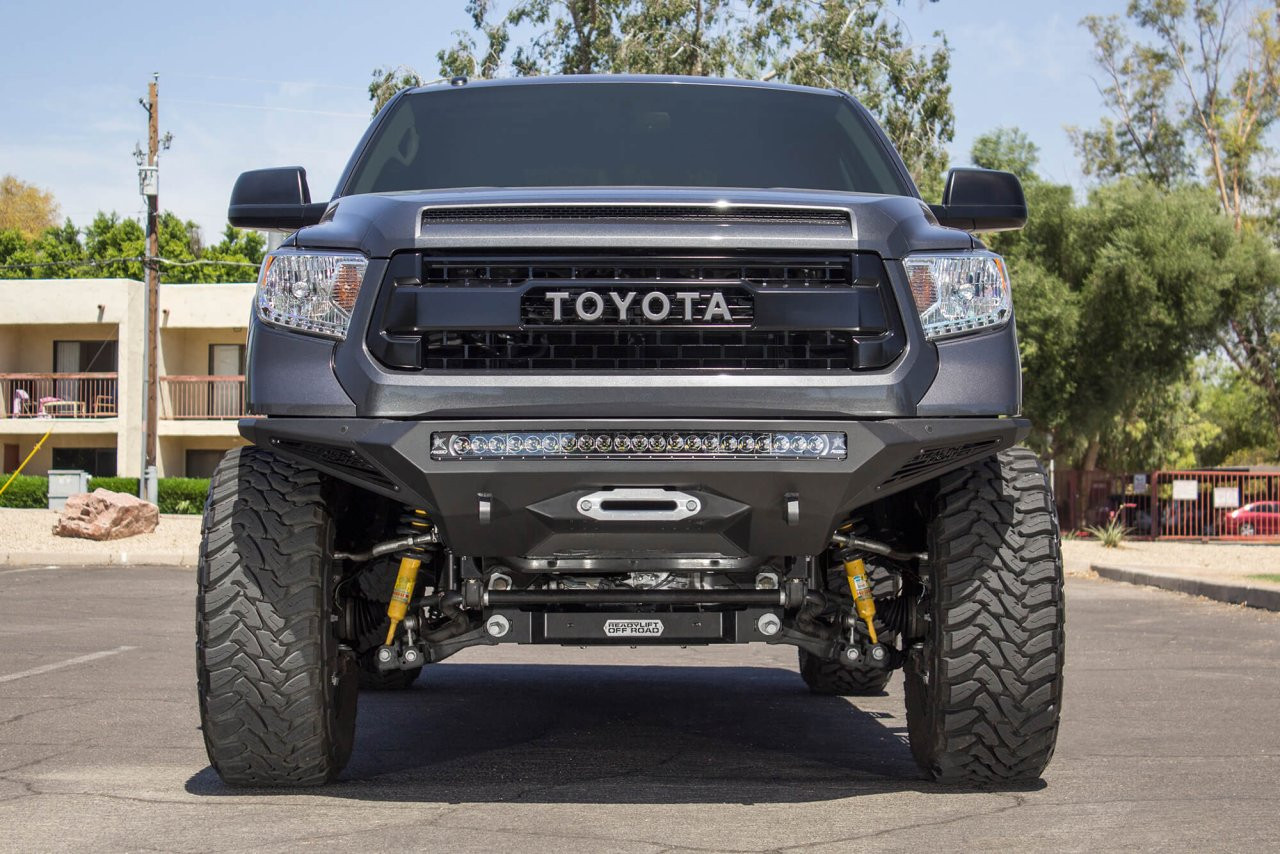 Stealth Fighter Front Bumper (F741422860103) — installed view