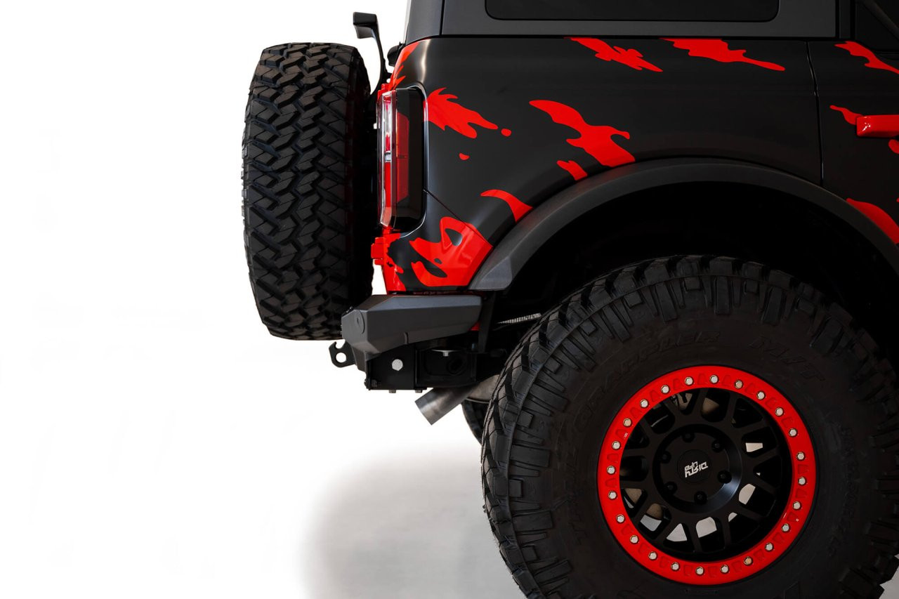 Stealth Fighter Rear Bumper (R230081370103) — installed view