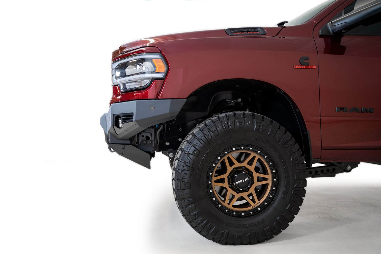 Bomber Front Bumper (F560012140103) — installed view