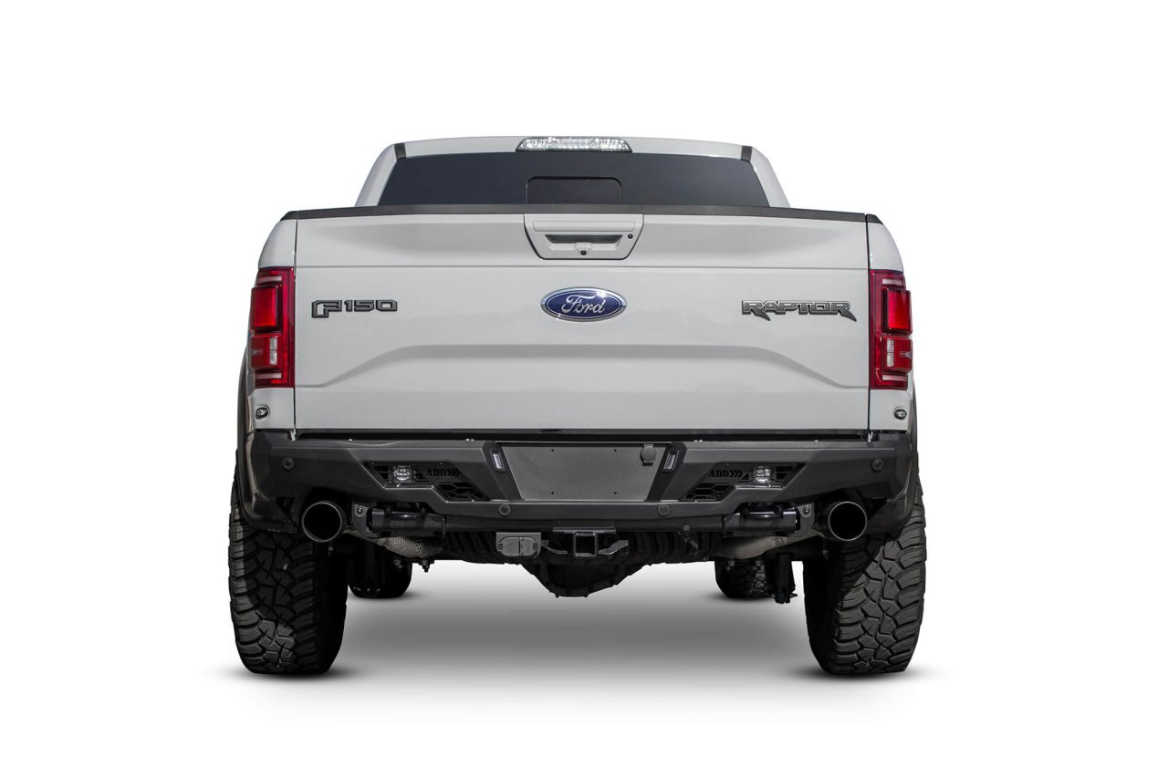 Stealth Fighter Rear Bumper (R111231280103) — installed view