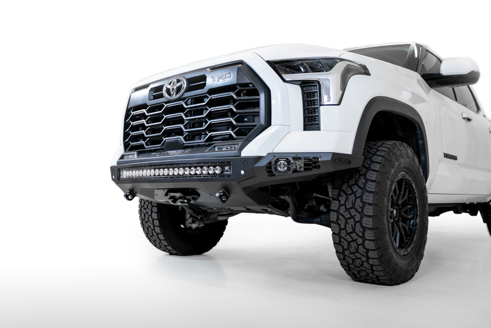Stealth Fighter Front Bumper (F761191760103) — installed view