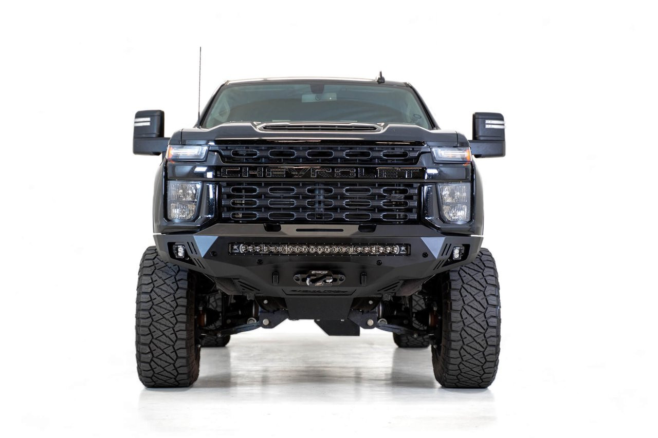 Stealth Fighter Front Bumper (F271202890103) — installed view