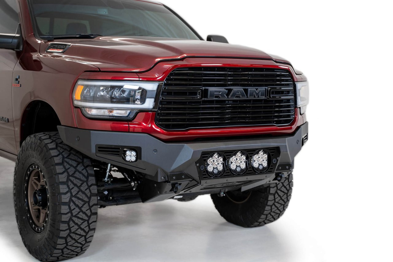 Bomber Front Bumper (F560014100103) — installed view