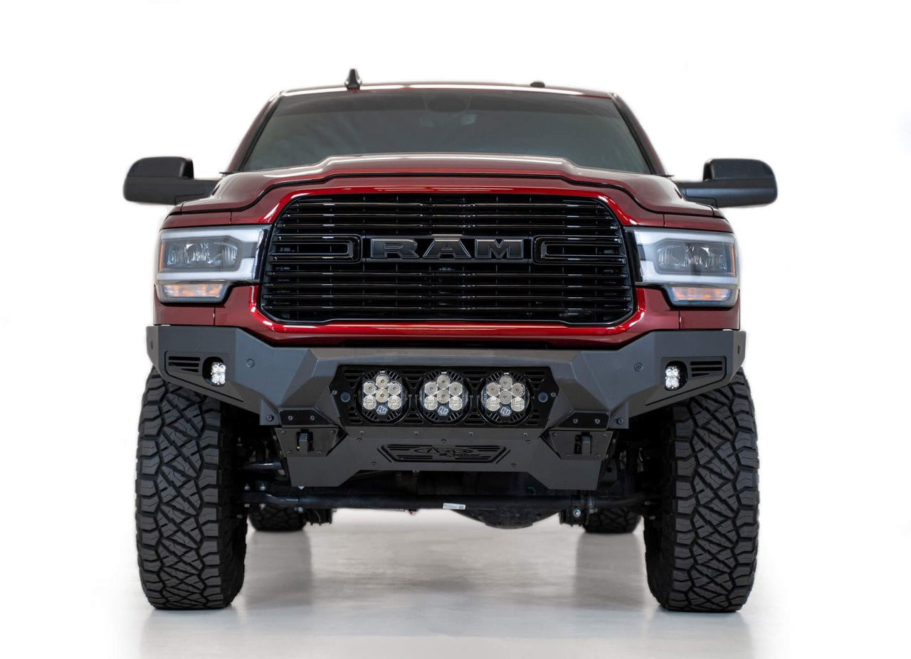 Bomber Front Bumper (F560014100103) — installed view