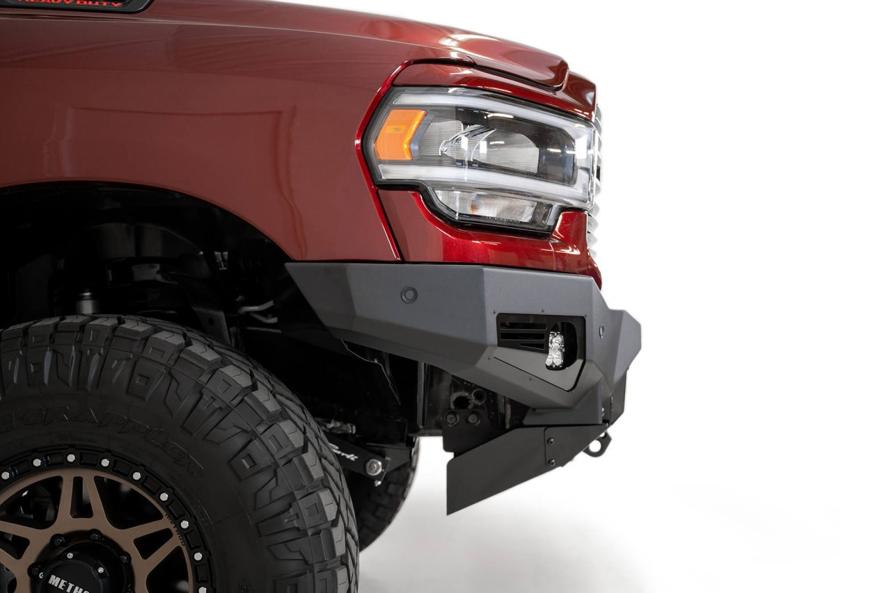 Bomber Front Bumper (F560014100103) — installed view