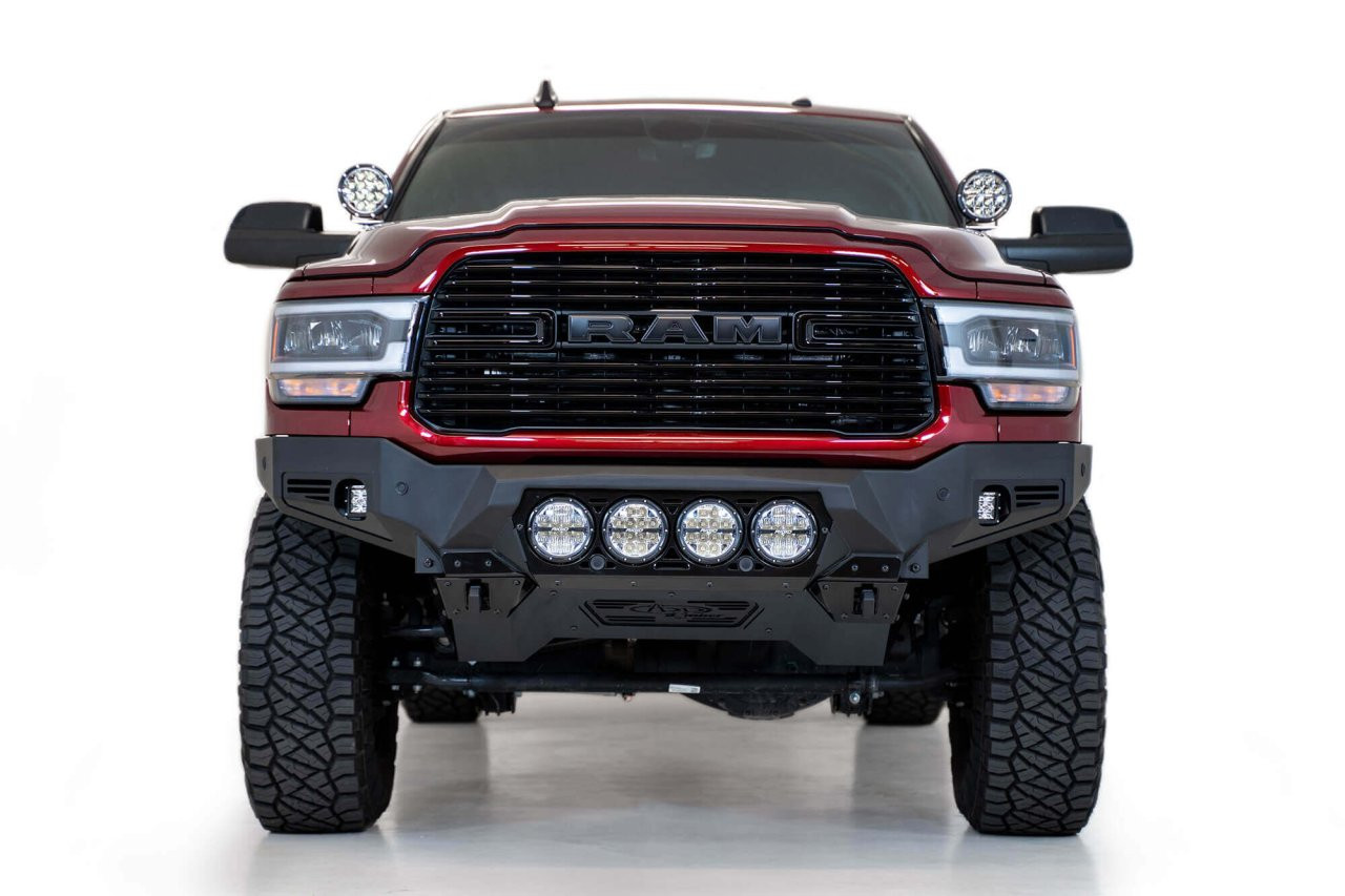 Bomber Front Bumper (F560014110103) — installed view