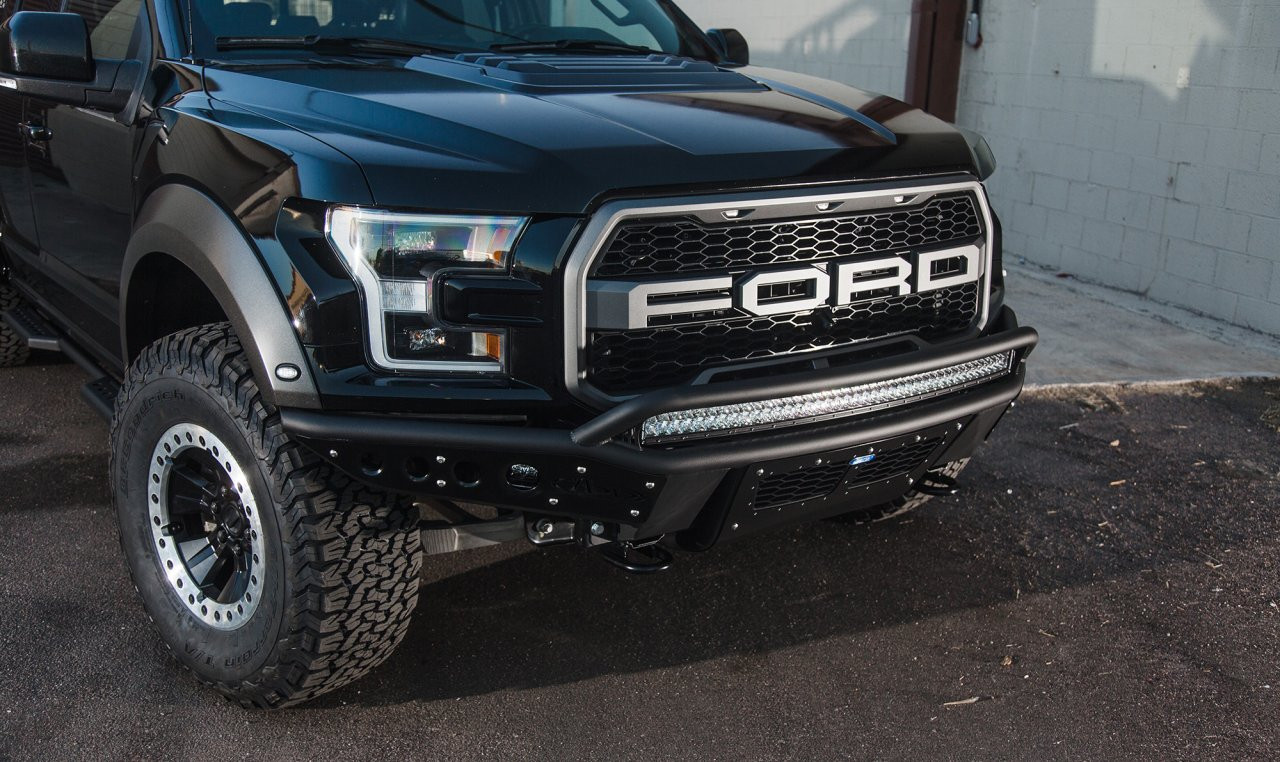 Stealth R Front Bumper (F113772890103) — installed view