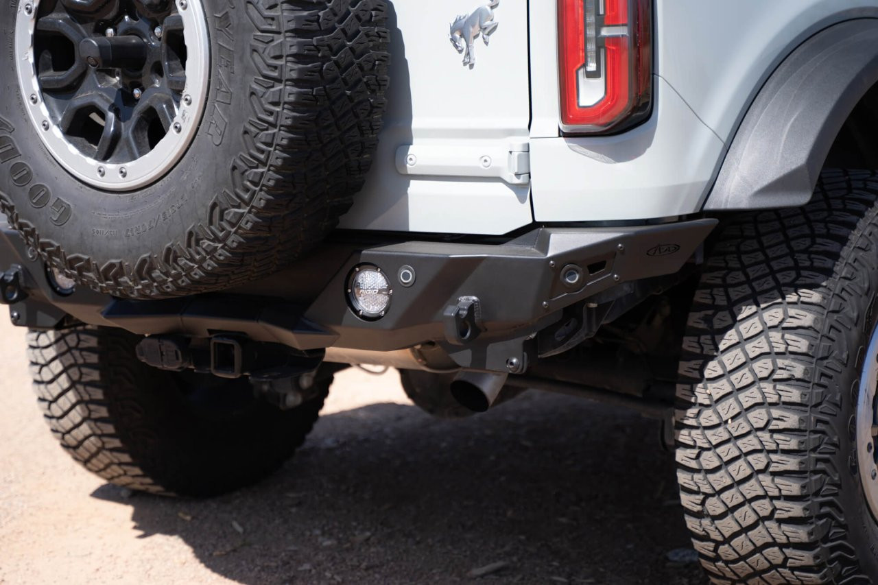 Krawler Rear Bumper (R230210030103) — installed view
