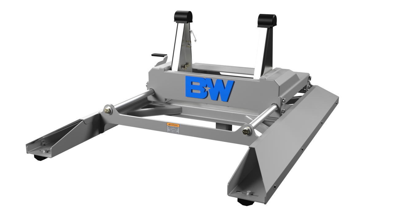 Companion Slider 5th Wheel Hitch Base For Turnoverball — primary image