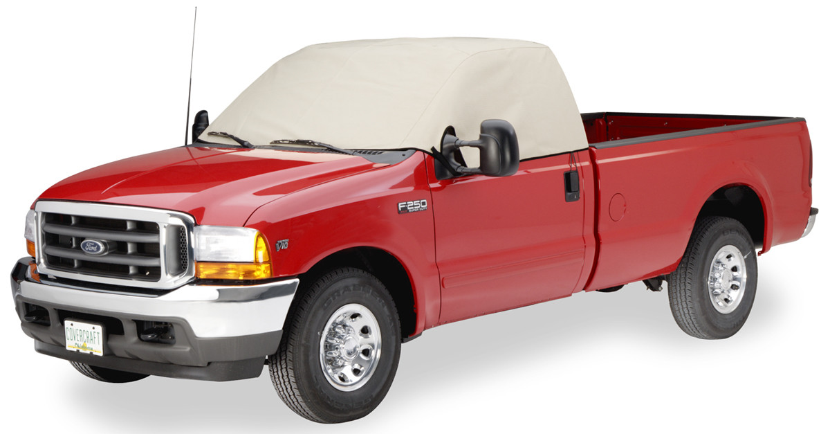 Covercraft Custom Cab Cooler Tan Flannel - Tan (CP12656TF) — primary image