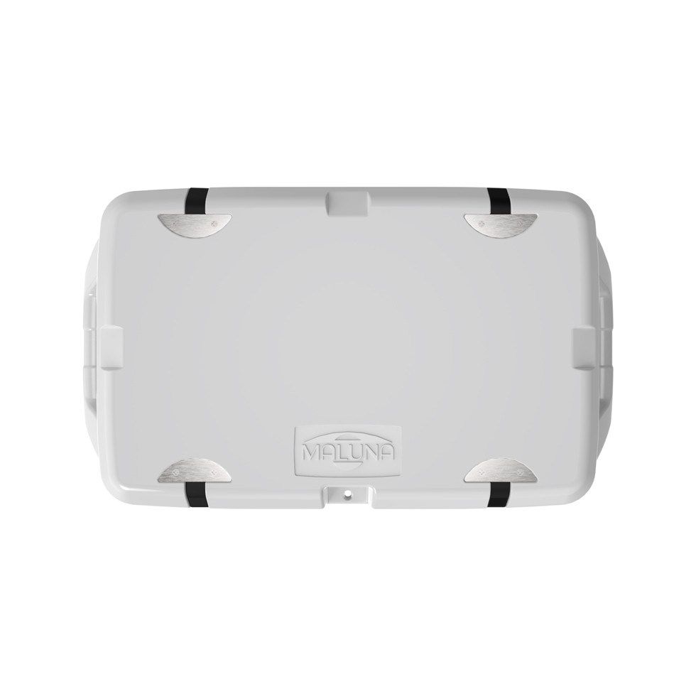 DÜHA D-C50WH Hard Cooler by Maluna - White — front view