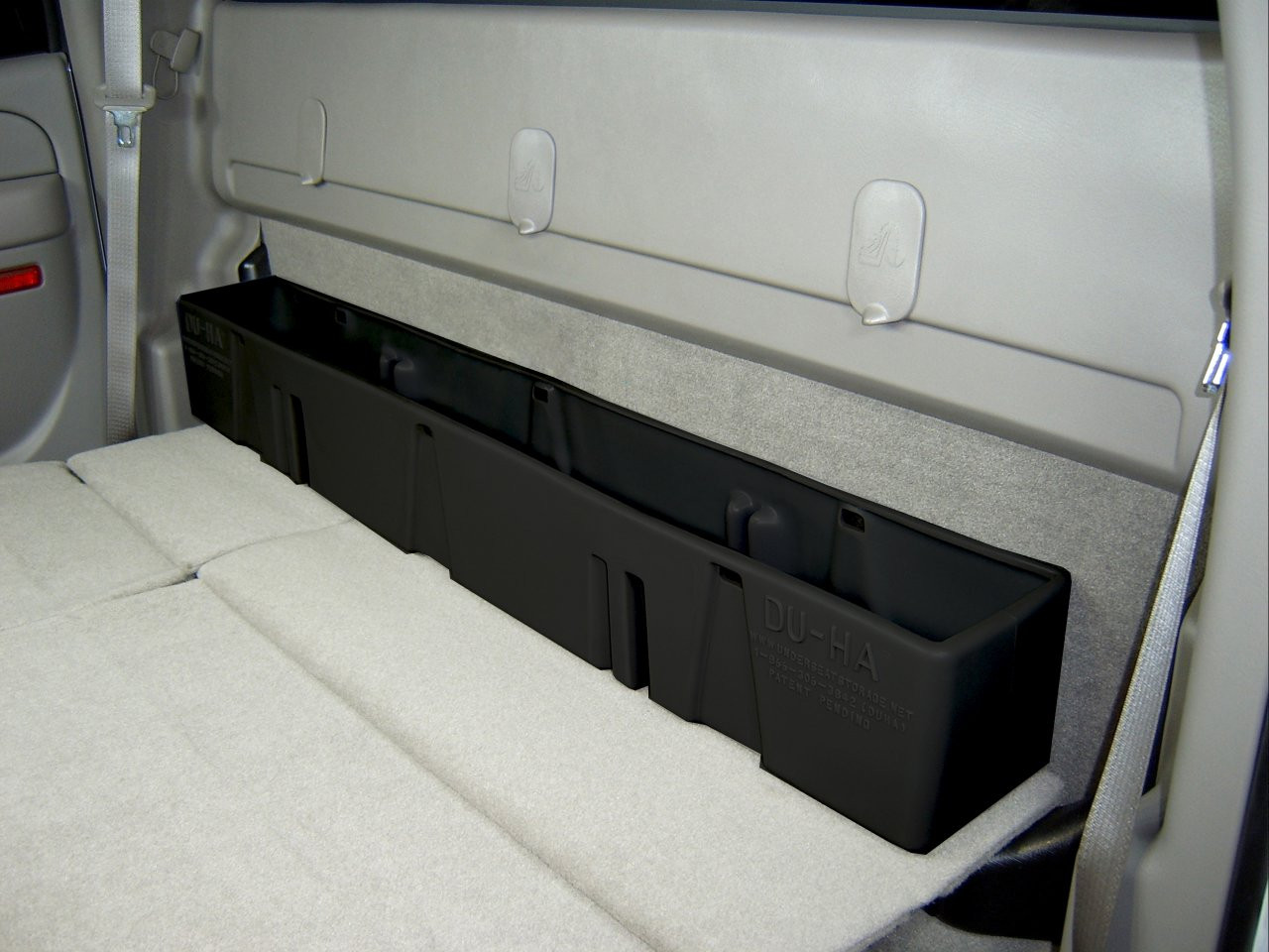 DÜHA 10013 Behind-the-Seat Storage / Gun Case - Black — side view