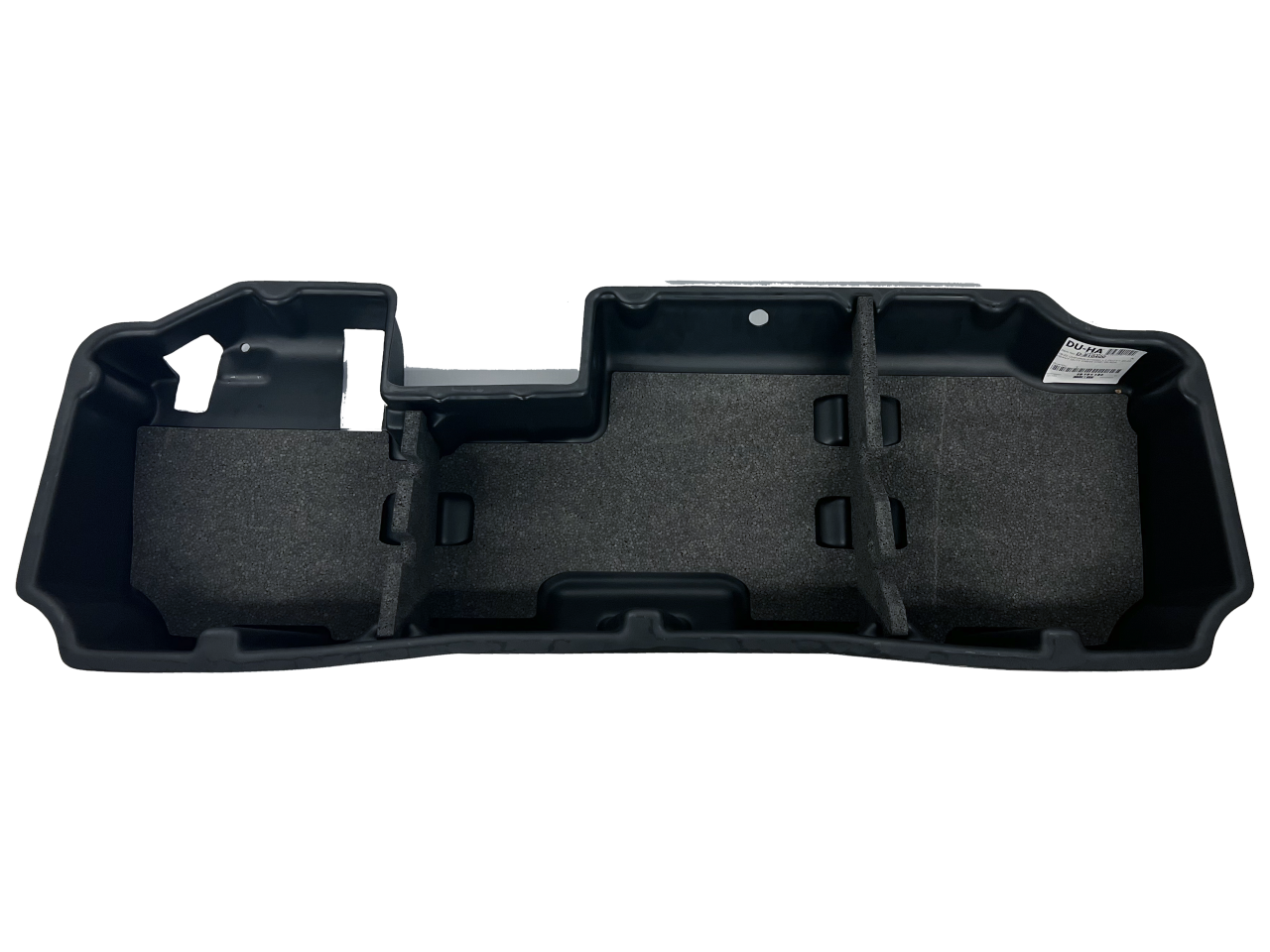 DÜHA 10400 Under Seat Storage / Gun Case - Black — front view