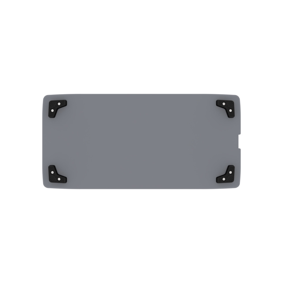 DÜHA D-C111CG Hard Cooler by Maluna - Cool Gray — front view