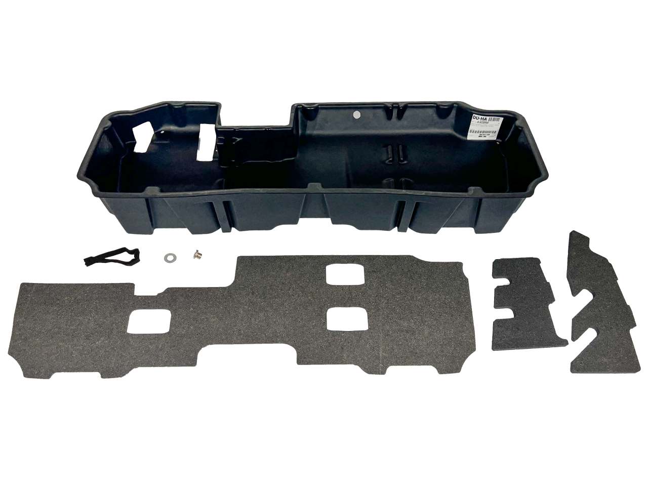 DÜHA 10401 Underseat Storage / Gun Case - Brown — front view