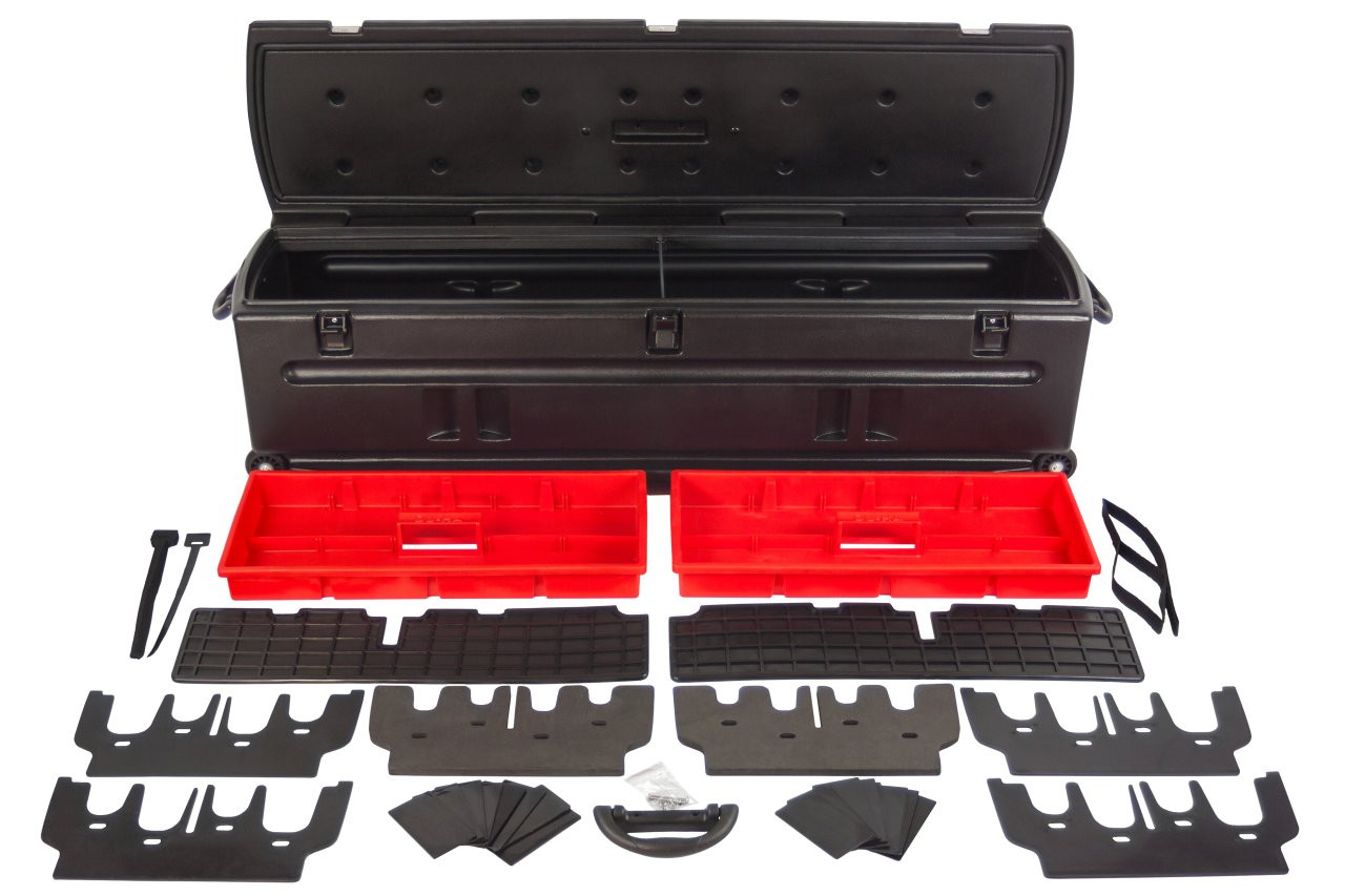 DÜHA Tote (w/o Slide Bracket) - Black - 70103 — front view
