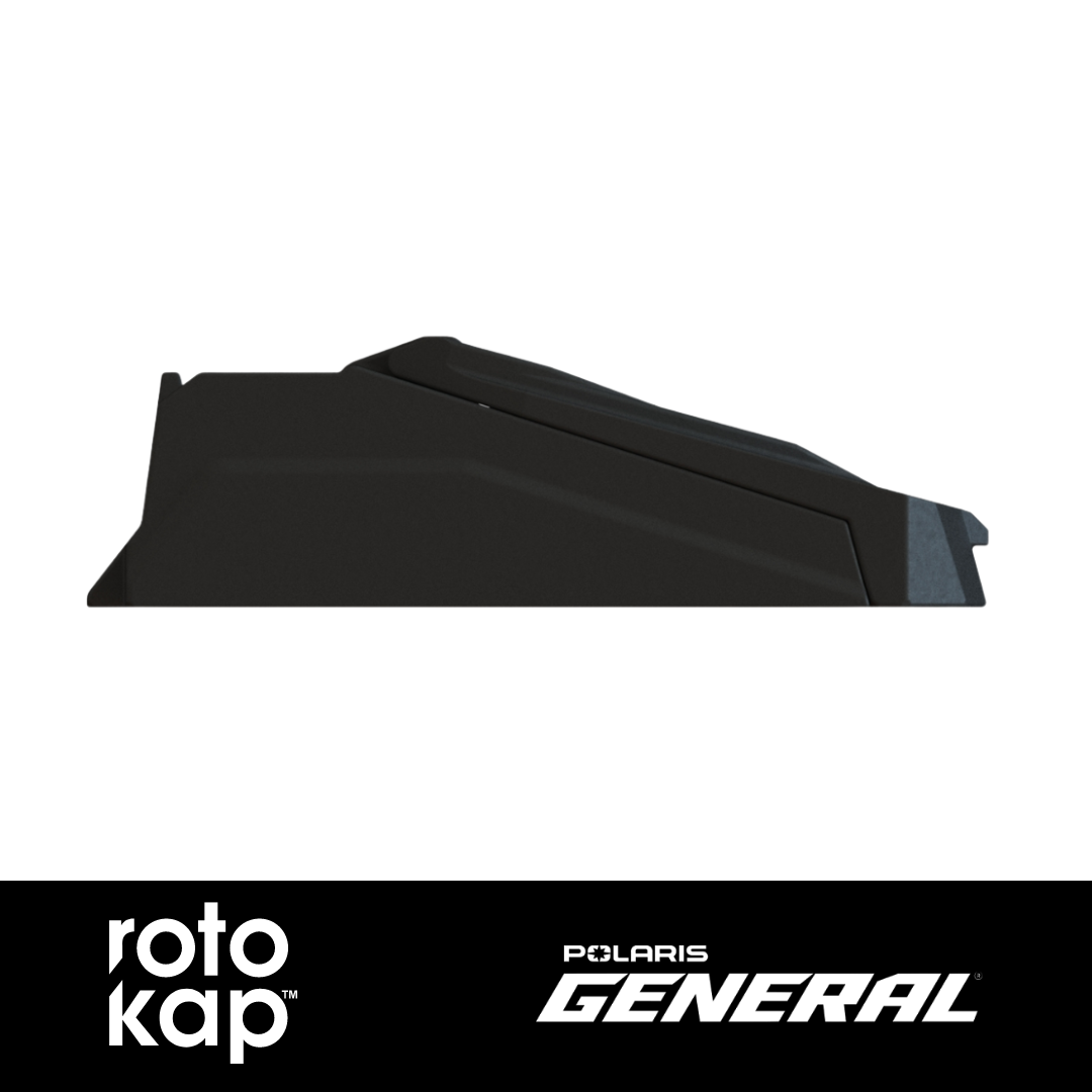RotoKAP 3PP0215 Polaris General Bed Cover- Black — front view