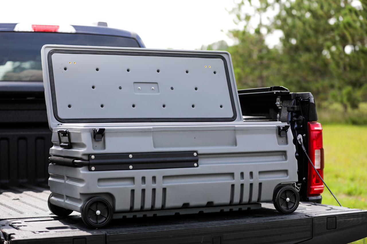 DÜHA Squad Box - Interior/Exterior Portable Storage - Manual Latch (70672) — primary image