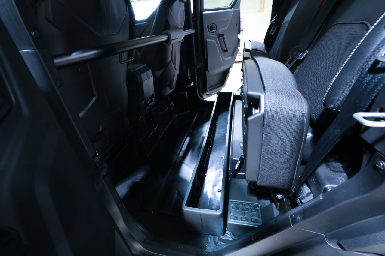 DÜHA 70830 Under Seat Storage / Gun Case - Black — installed view