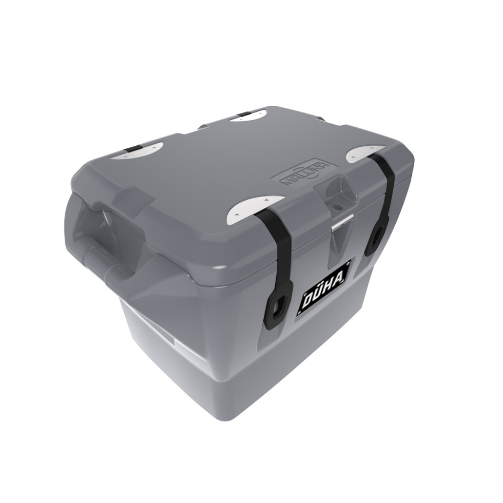 DÜHA D-C22CG Hard Cooler by Maluna - Cool Gray — front view