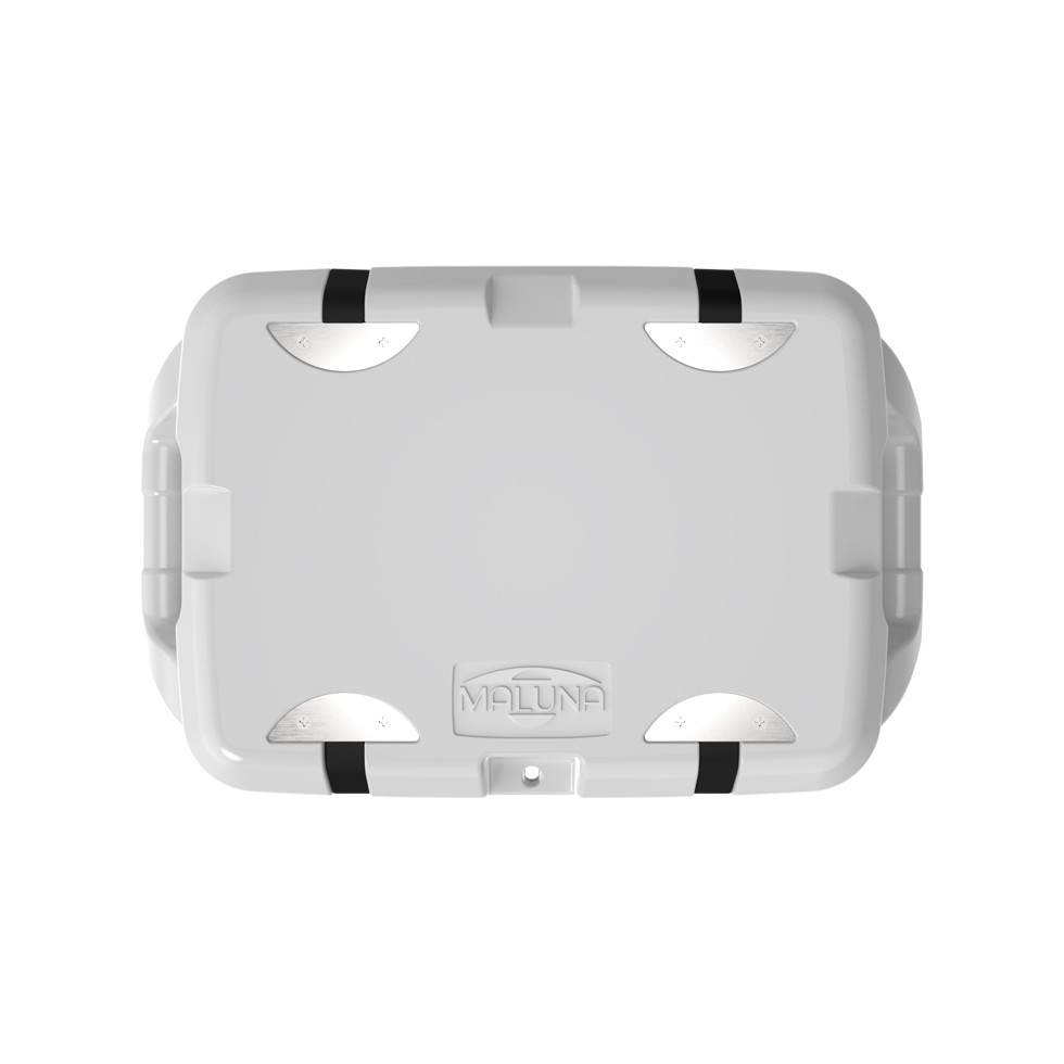DÜHA D-C22WH Hard Cooler by Maluna - White — front view