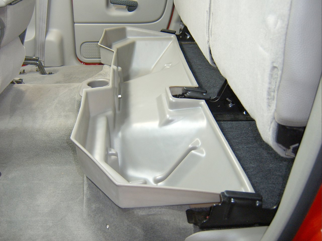 DÜHA 30016 Underseat Storage / Gun Case - Black — side view
