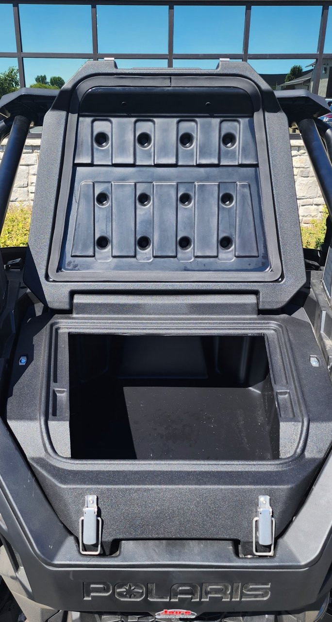 RotoKAP 3PP3000 Polaris RZR Pro XP Bed Cover - Black — side view