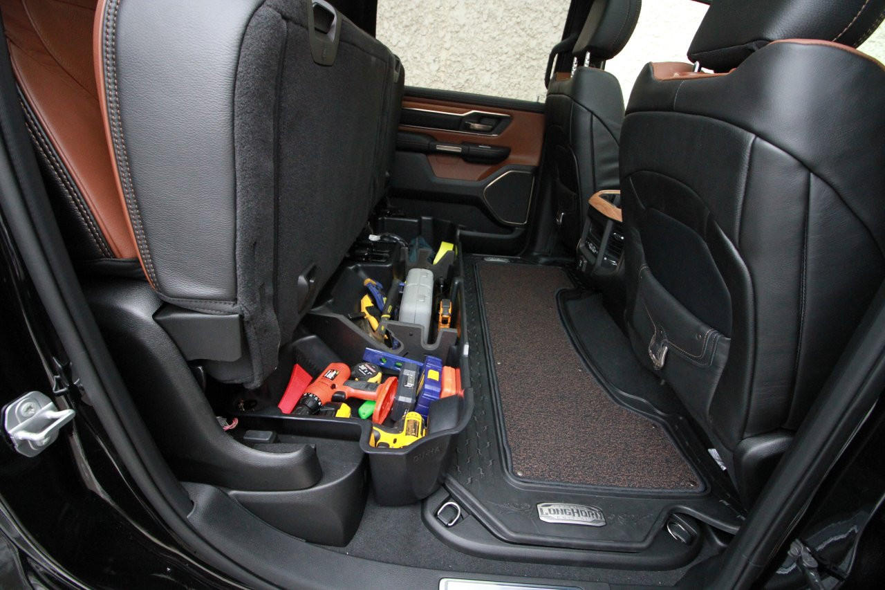 DÜHA 30100 Underseat Storage / Gun Case - Black — side view