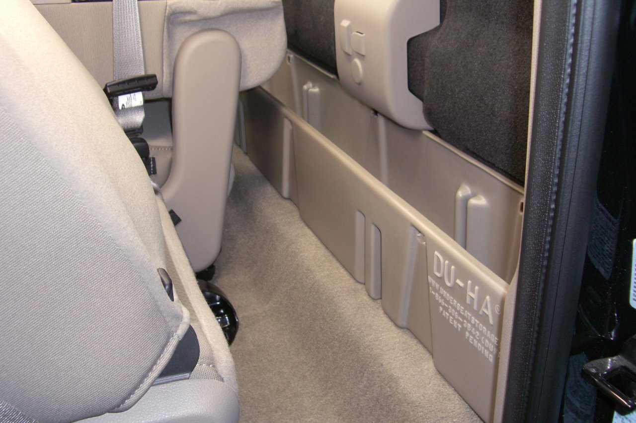 DÜHA 20054 Behind-the-Seat Storage / Gun Case - Black — side view