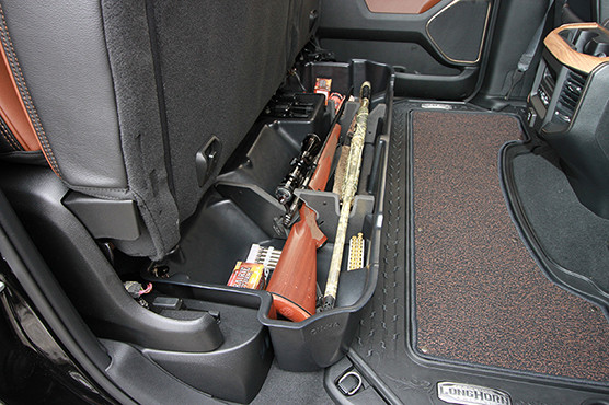 DÜHA 30101 Underseat Storage / Gun Case - Tan — side view