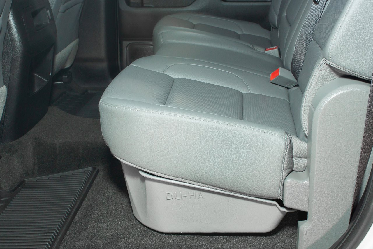 DÜHA 10303 Underseat Storage / Gun Case - Brown — side view