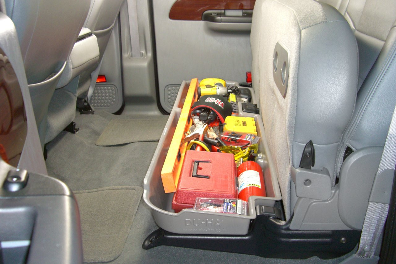 DÜHA 20067 Underseat Storage/Gun Case — side view