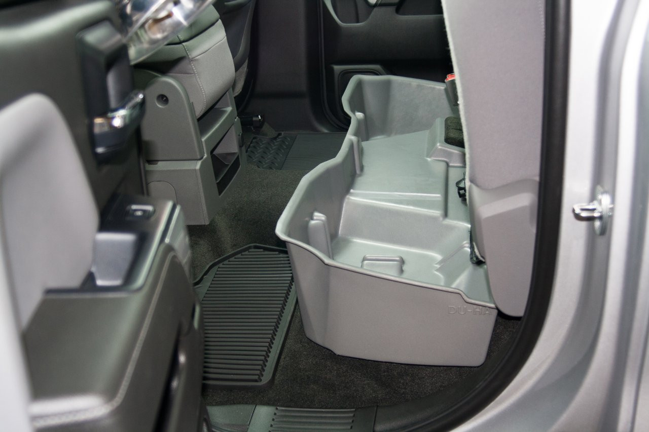 DÜHA 10304 Underseat Storage / Gun Case - Black — side view