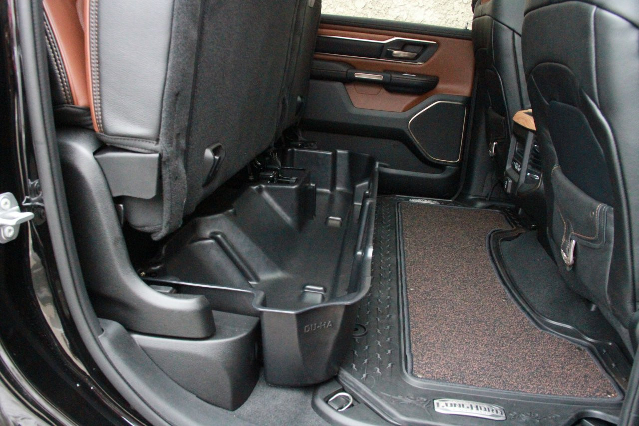 DÜHA 30102 Underseat Storage / Gun Case - Brown — side view