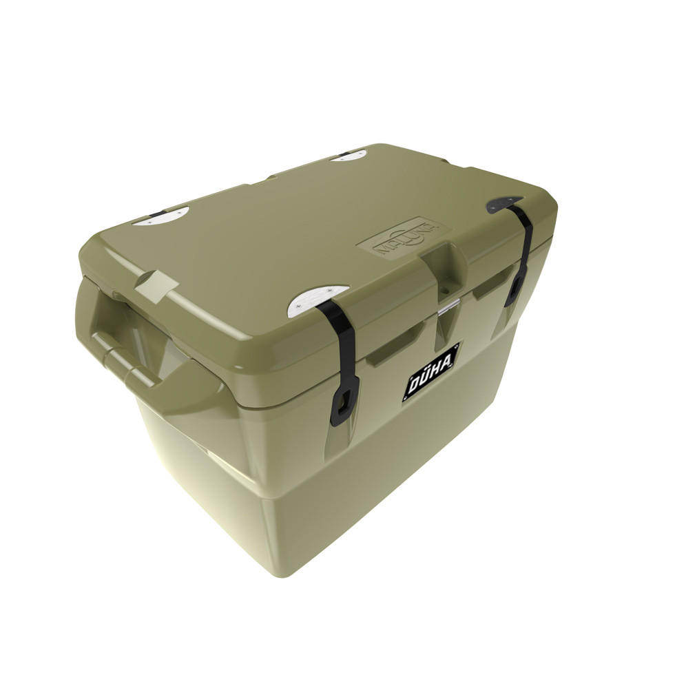 DÜHA D-C50DT Hard Cooler by Maluna - Desert Tan — front view