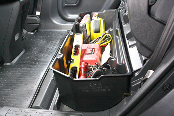 DÜHA 50074 Underseat Storage / Gun Case - Black — side view