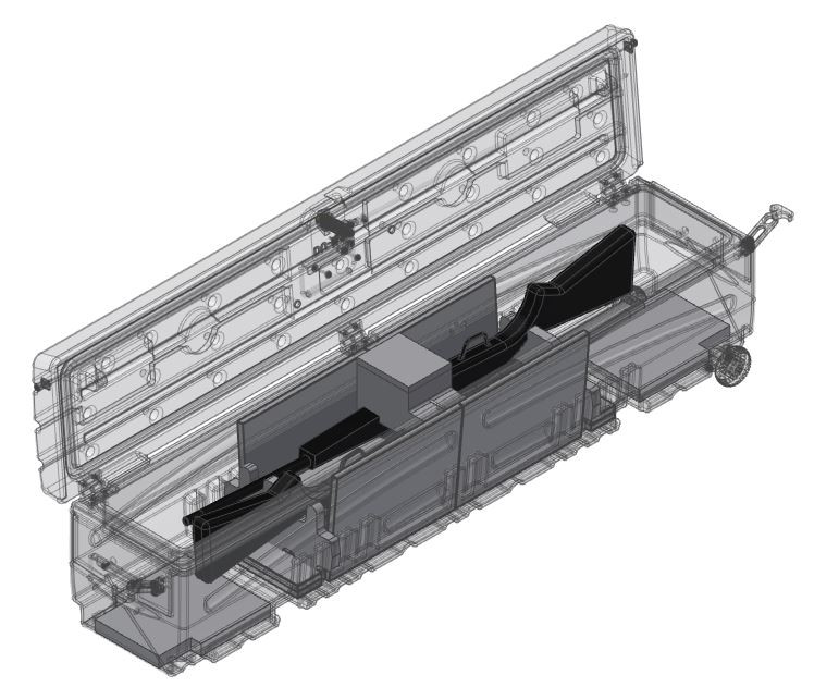 DÜHA Humpstor & All Terrain Cuddle Snug Custom Gun Carrying System Part #70805 — primary image