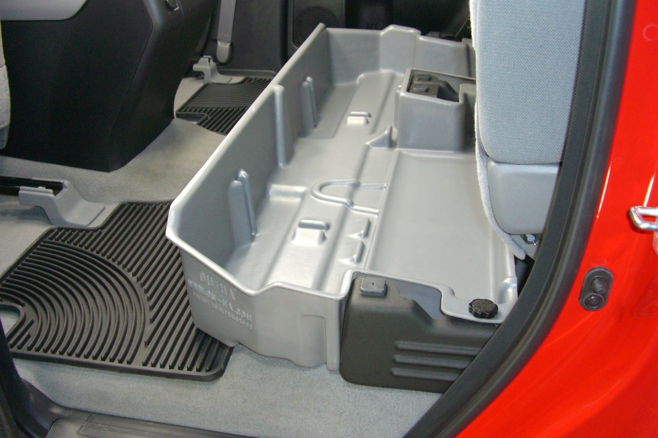 DÜHA 60051 Underseat Storage / Gun Case - Black — side view