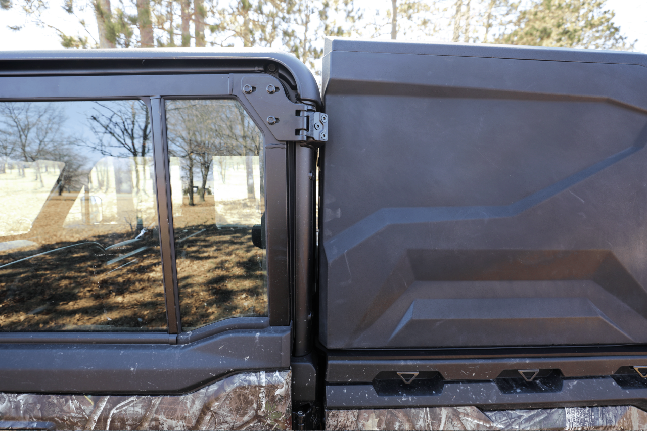 DUHA 90240 CFMoto UForce U10 Pro UTV Topper - Black — side view