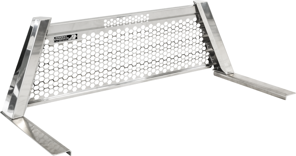 HONEYCOMB FULL WAVE, POLISHED ALUMINUM UPRIGHT, POLISHED ALUMINUM CENTER, SIZE 6 — primary image