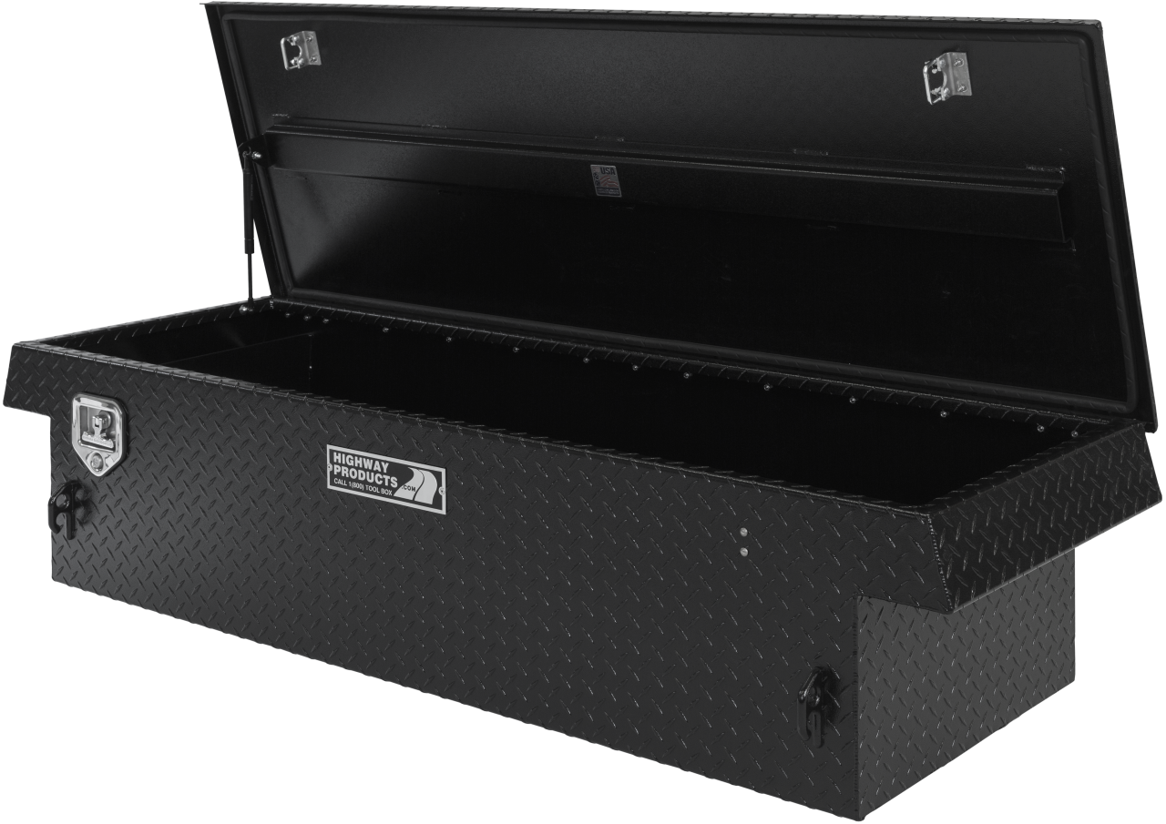 70 X 16 X 27 SINGLE LID TOOL BOX WITH PLATE BASE, PLATE LID