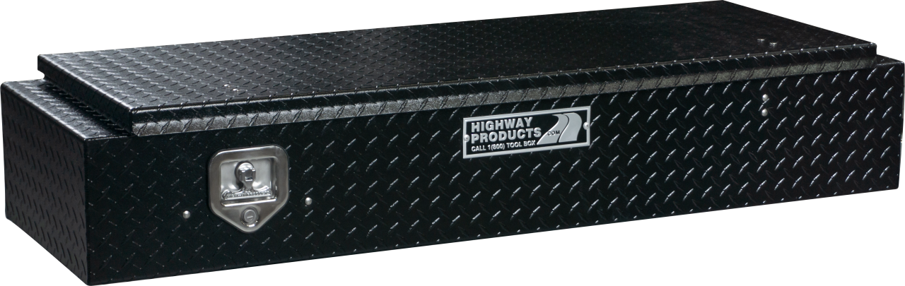 58 X 10.5 X 18 5TH WHEEL PARTNER BOX WITH BLACK DIAMOND PLATE BASE, BPLATE LID