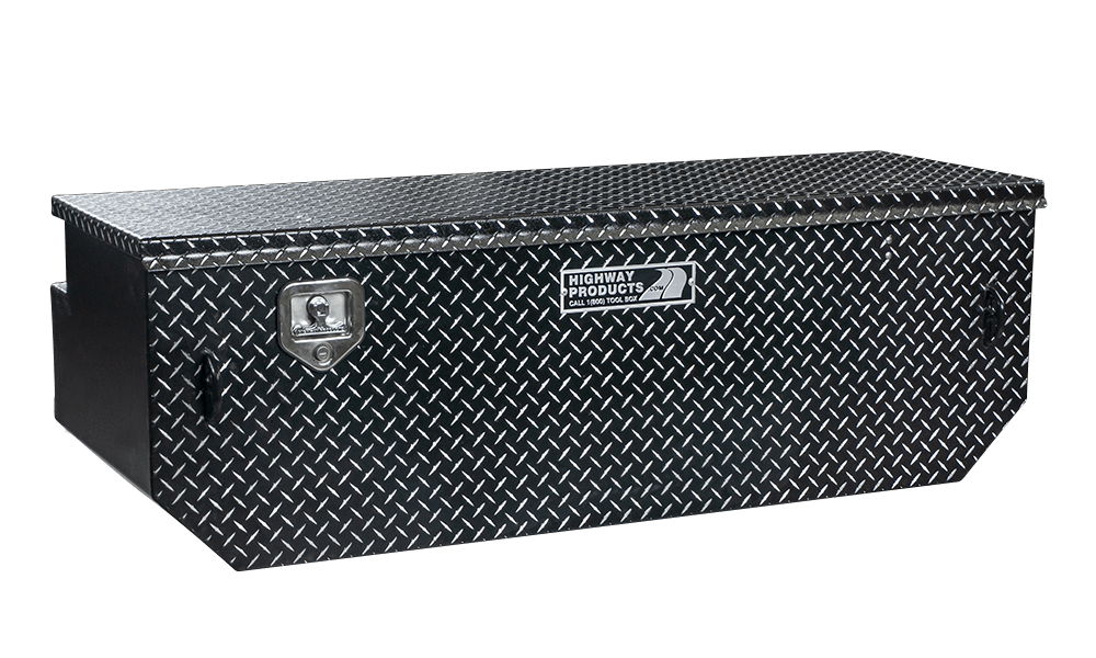 60 X 19.5 X 25 5TH WHEEL TOOL BOX WITH LEOPARD LID, LEOPARD BASE